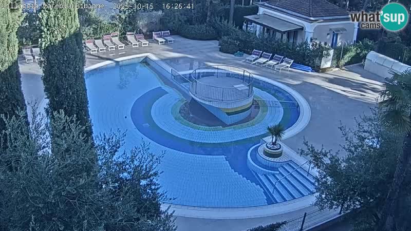 Piscina Villaggio Mare Blu EN VIVO webcam Bibione Pineda – Italia