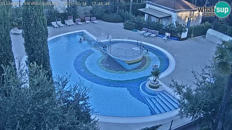 Villaggio Mare Blu Pool LIVE-Webcam Bibione Pineda – Italien