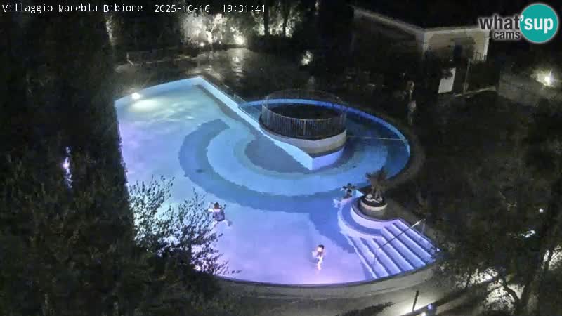 Piscina Villaggio Mare Blu EN VIVO webcam Bibione Pineda – Italia