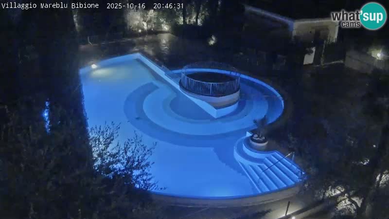 Piscina Villaggio Mare Blu EN VIVO webcam Bibione Pineda – Italia
