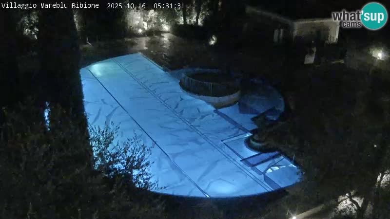 Villaggio Mare Blu pool LIVE webcam Bibione Pineda – Italy