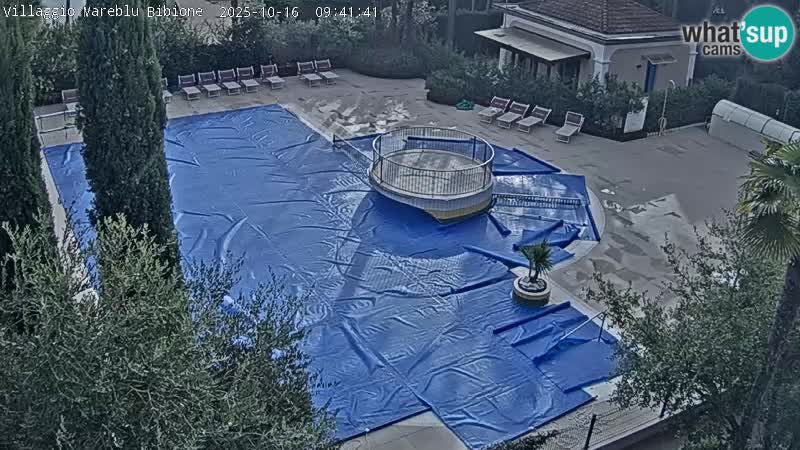 Villaggio Mare Blu pool LIVE webcam Bibione Pineda – Italy