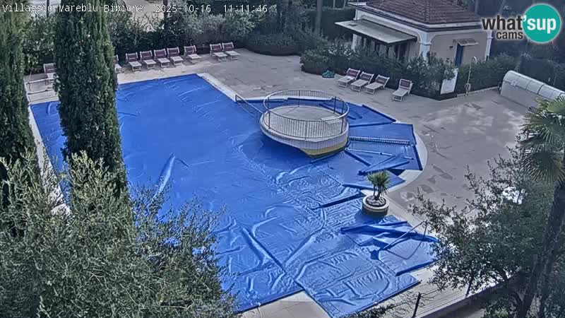 Piscina Villaggio Mare Blu EN VIVO webcam Bibione Pineda – Italia