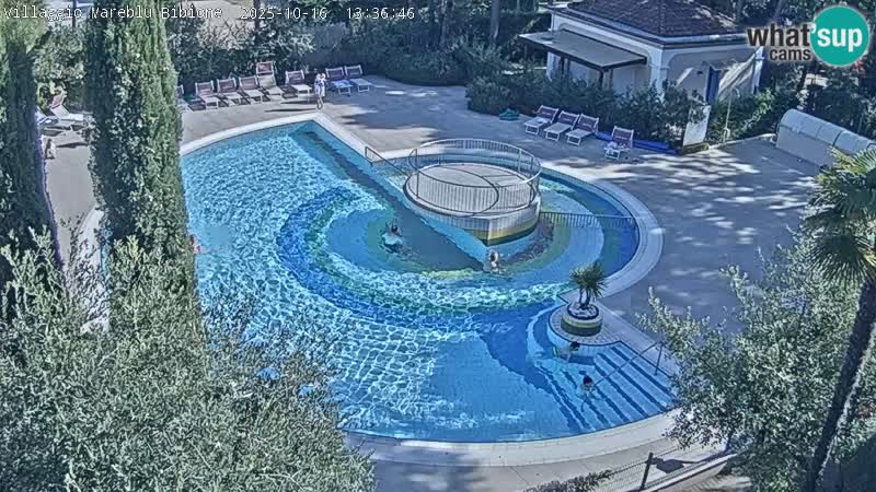 Villaggio Mare Blu pool LIVE webcam Bibione Pineda – Italy