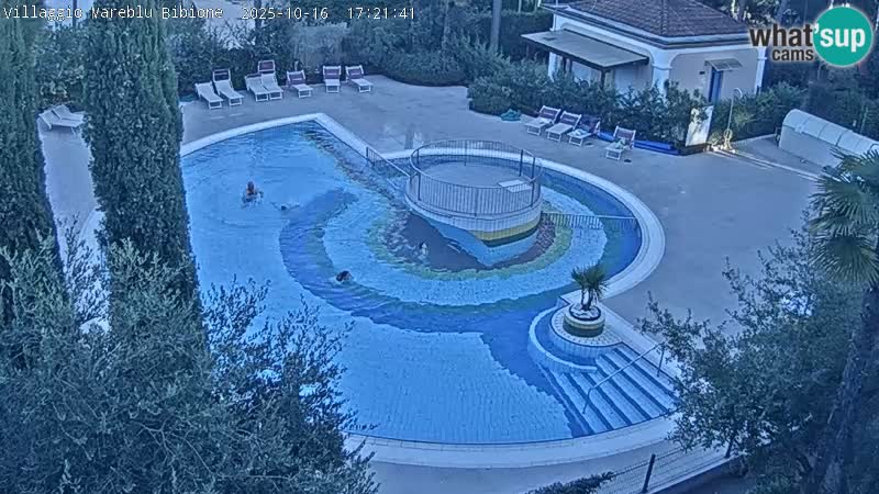 Villaggio Mare Blu pool LIVE webcam Bibione Pineda – Italy