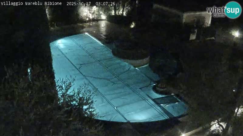 Villaggio Mare Blu pool LIVE webcam Bibione Pineda – Italy
