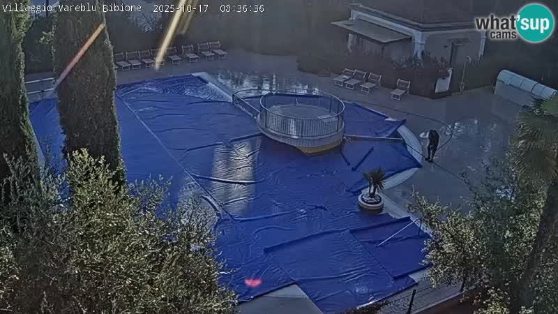 Piscina Villaggio Mare Blu webcam LIVE Bibione Pineda – Italia