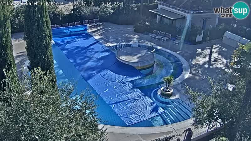 Piscina Villaggio Mare Blu webcam LIVE Bibione Pineda – Italia