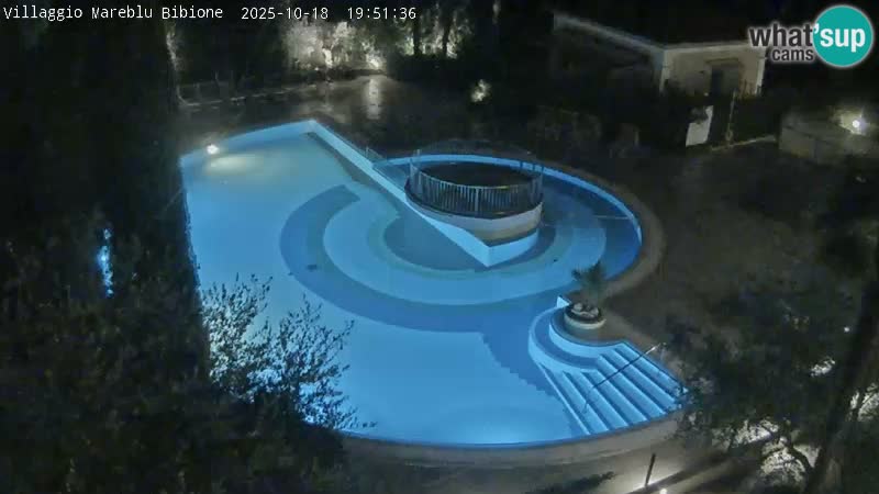 Villaggio Mare Blu piscine LIVE webcam Bibione Pineda – Italie