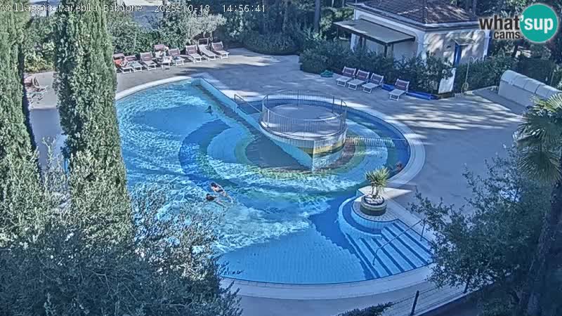 Piscina Villaggio Mare Blu webcam LIVE Bibione Pineda – Italia