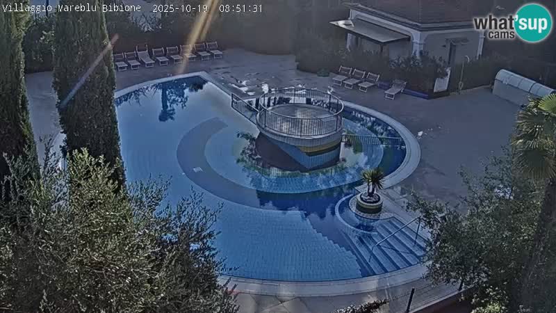 Villaggio Mare Blu Pool LIVE-Webcam Bibione Pineda – Italien