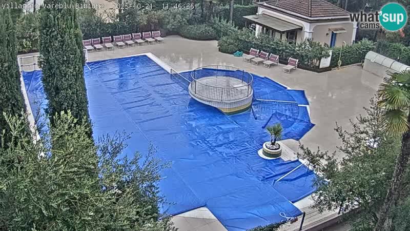 Villaggio Mare Blu piscine LIVE webcam Bibione Pineda – Italie