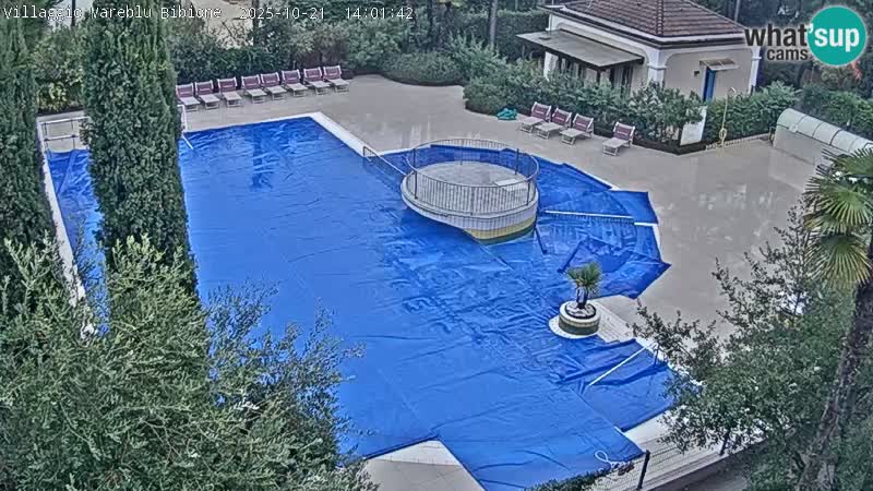 Villaggio Mare Blu Pool LIVE-Webcam Bibione Pineda – Italien