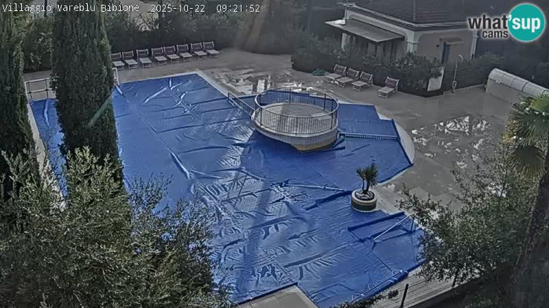 Villaggio Mare Blu Pool LIVE-Webcam Bibione Pineda – Italien