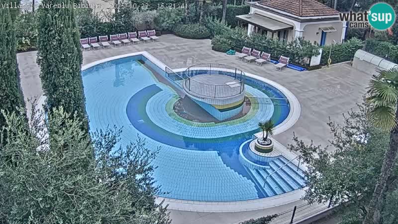 Villaggio Mare Blu pool LIVE webcam Bibione Pineda – Italy