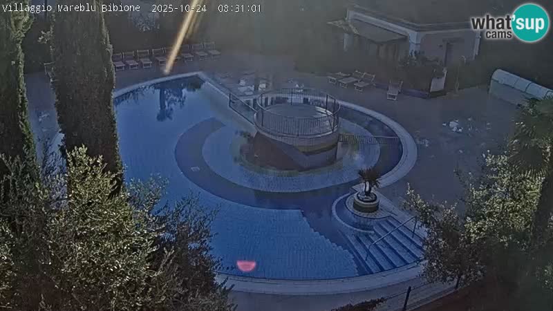Villaggio Mare Blu Pool LIVE-Webcam Bibione Pineda – Italien