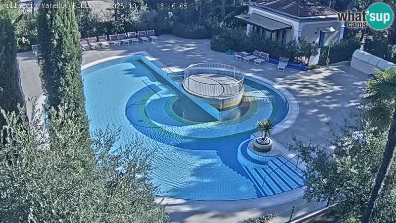 Villaggio Mare Blu pool LIVE webcam Bibione Pineda – Italy