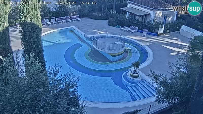 Piscina Villaggio Mare Blu webcam LIVE Bibione Pineda – Italia