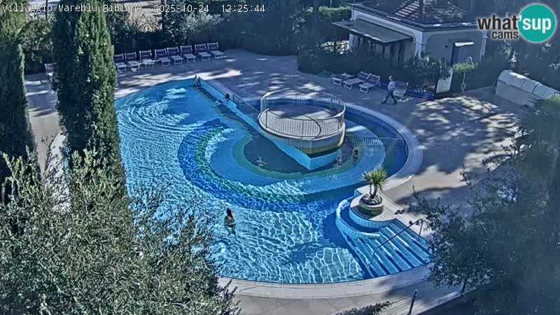 Villaggio Mare Blu Pool LIVE-Webcam Bibione Pineda – Italien