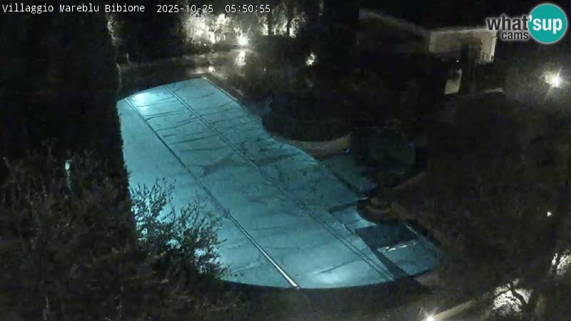 Villaggio Mare Blu piscine LIVE webcam Bibione Pineda – Italie