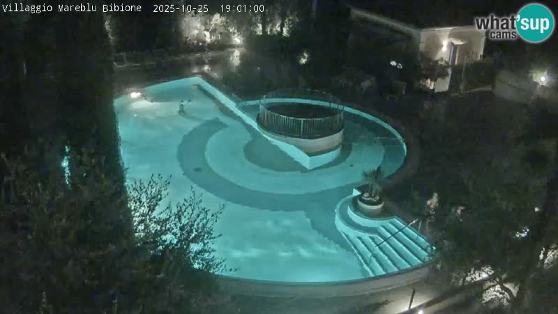 Piscina Villaggio Mare Blu webcam LIVE Bibione Pineda – Italia