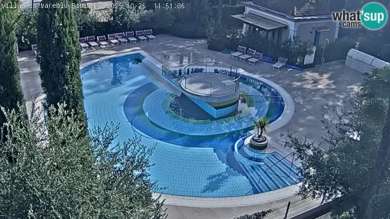 Villaggio Mare Blu Pool LIVE-Webcam Bibione Pineda – Italien