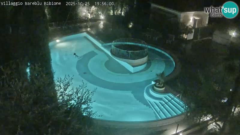 Piscina Villaggio Mare Blu EN VIVO webcam Bibione Pineda – Italia