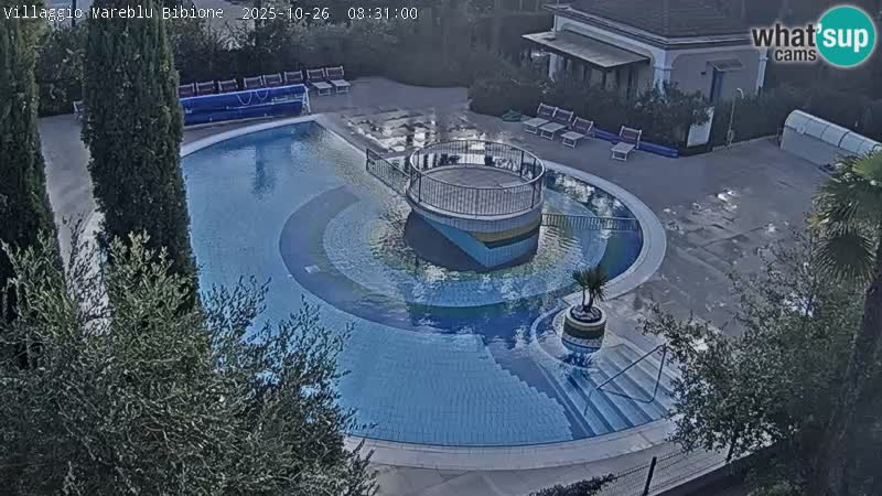 Villaggio Mare Blu Pool LIVE-Webcam Bibione Pineda – Italien