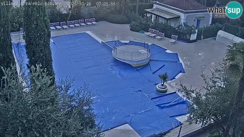 Villaggio Mare Blu Pool LIVE-Webcam Bibione Pineda – Italien