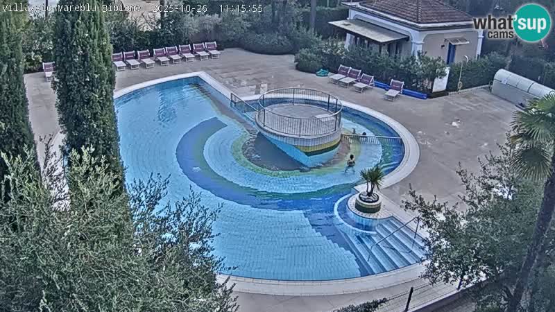 Villaggio Mare Blu Pool LIVE-Webcam Bibione Pineda – Italien