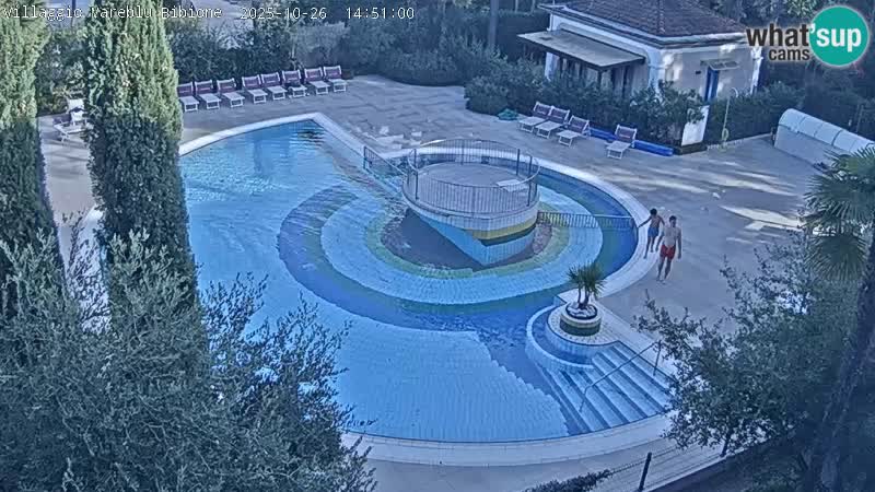 Villaggio Mare Blu Pool LIVE-Webcam Bibione Pineda – Italien