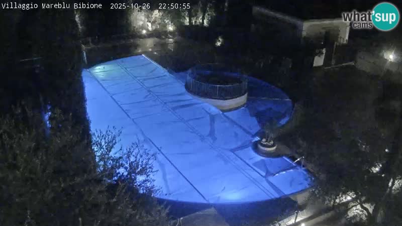 Villaggio Mare Blu piscine LIVE webcam Bibione Pineda – Italie