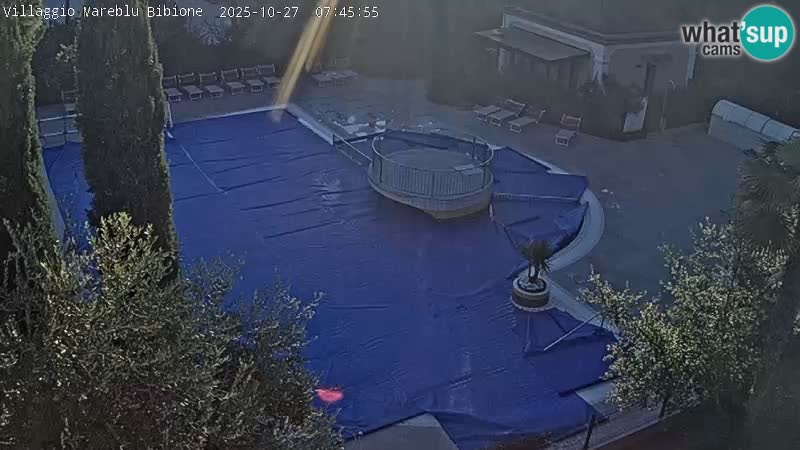 Villaggio Mare Blu Pool LIVE-Webcam Bibione Pineda – Italien