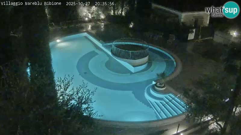 Villaggio Mare Blu piscine LIVE webcam Bibione Pineda – Italie