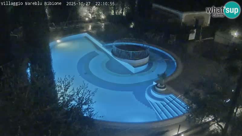 Villaggio Mare Blu piscine LIVE webcam Bibione Pineda – Italie