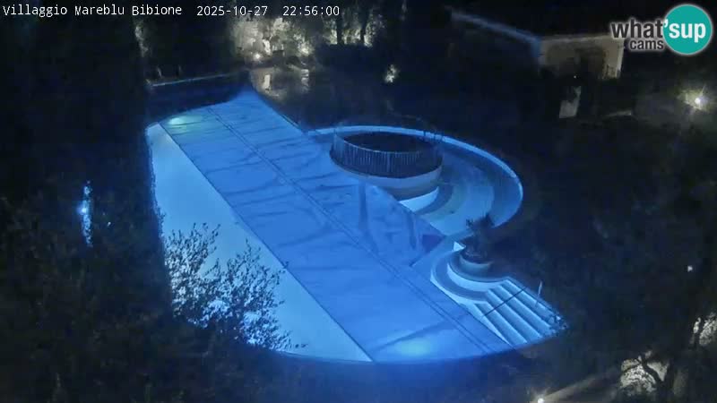 Villaggio Mare Blu piscine LIVE webcam Bibione Pineda – Italie