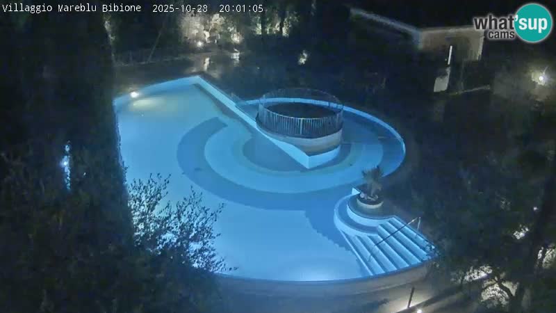 Piscina Villaggio Mare Blu webcam LIVE Bibione Pineda – Italia