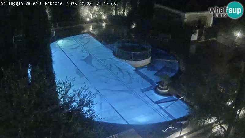 Villaggio Mare Blu piscine LIVE webcam Bibione Pineda – Italie
