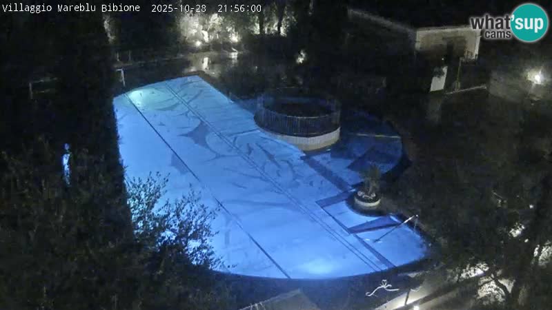 Piscina Villaggio Mare Blu webcam LIVE Bibione Pineda – Italia