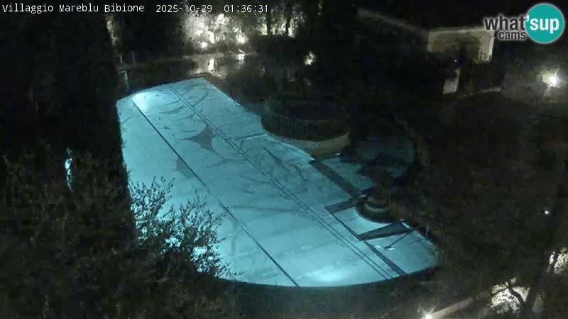 Piscina Villaggio Mare Blu EN VIVO webcam Bibione Pineda – Italia