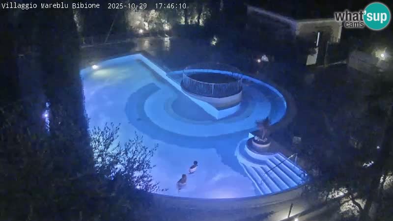 Piscina Villaggio Mare Blu webcam LIVE Bibione Pineda – Italia