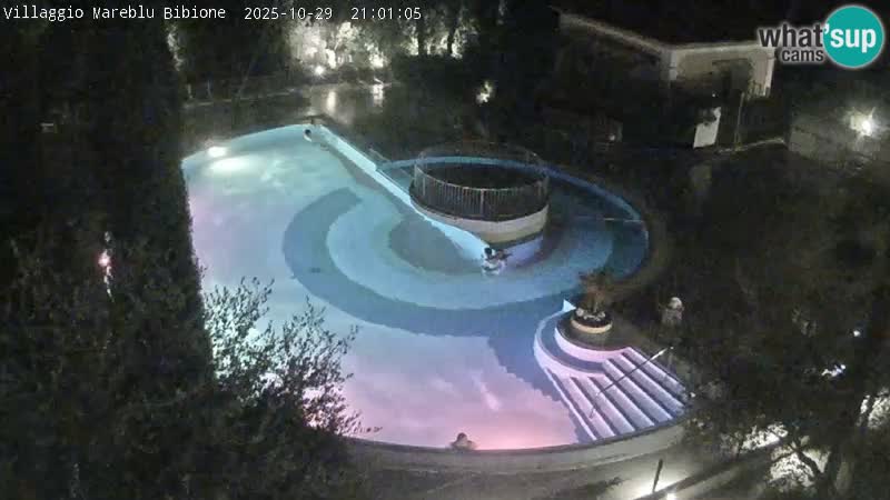 Piscina Villaggio Mare Blu webcam LIVE Bibione Pineda – Italia