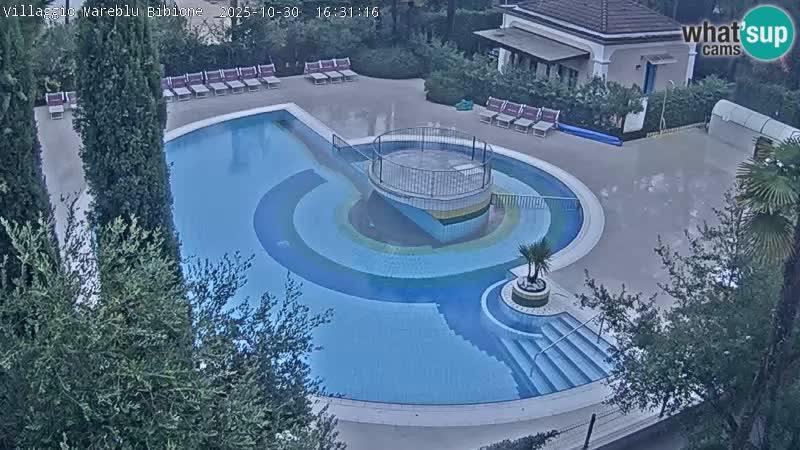 Villaggio Mare Blu pool LIVE webcam Bibione Pineda – Italy