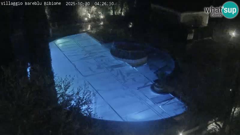 Piscina Villaggio Mare Blu EN VIVO webcam Bibione Pineda – Italia