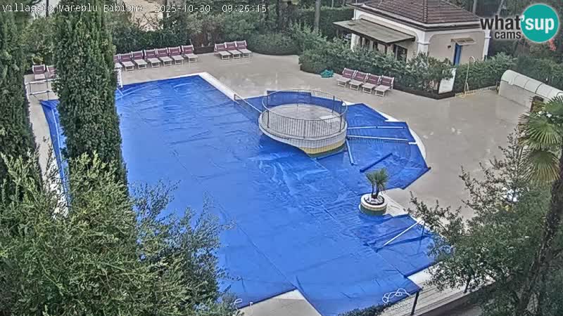 Piscina Villaggio Mare Blu webcam LIVE Bibione Pineda – Italia
