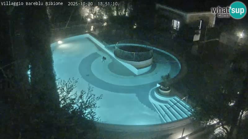 Villaggio Mare Blu pool LIVE webcam Bibione Pineda – Italy