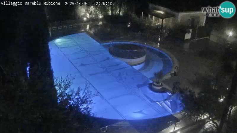 Piscina Villaggio Mare Blu EN VIVO webcam Bibione Pineda – Italia