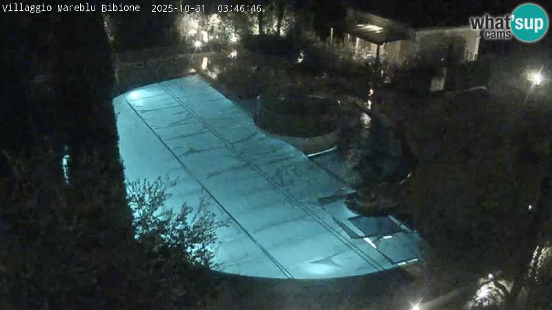 Piscina Villaggio Mare Blu EN VIVO webcam Bibione Pineda – Italia