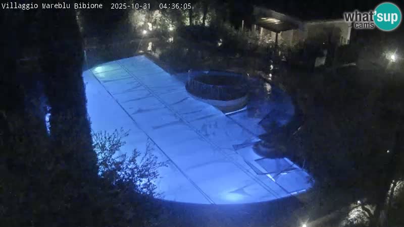 Piscina Villaggio Mare Blu webcam LIVE Bibione Pineda – Italia