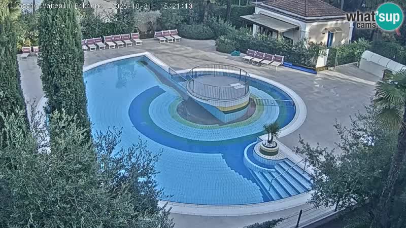 Piscina Villaggio Mare Blu EN VIVO webcam Bibione Pineda – Italia